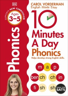 10 Minutes A Day Phonics, Ages 3-5 (Preschool) - Dorling Kindersley