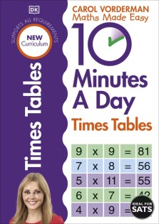 10 Minutes A Day Times Tables, Ages 9-11 (Key Stage 2) - Dorling Kindersley