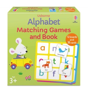 Alphabet Matching Games and Book - Usborne