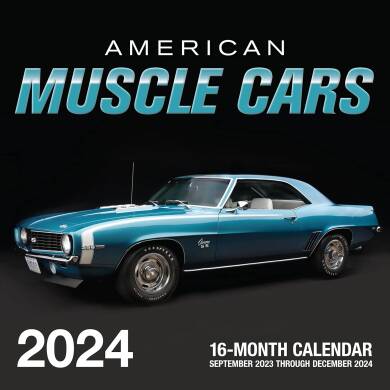 AMERICAN MUSCLE CARS 2024 Calendar - 1