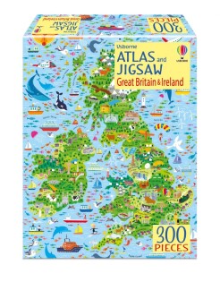 Atlas & Jigsaw Great Britain & Ireland - Usborne