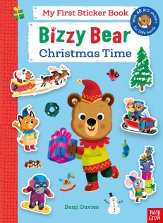 Bizzy Bear: My First Sticker Book: Christmas Time - Nosy Crow