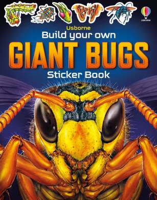 Build Your own Giant Bugs Sticker Book - 1