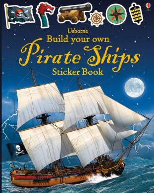 Build Your Own Pirate Ships Sticker Book - 1