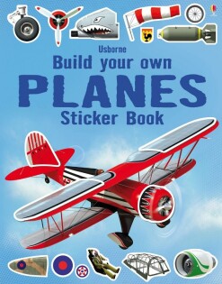 Build Your Own Planes Sticker Book - Usborne