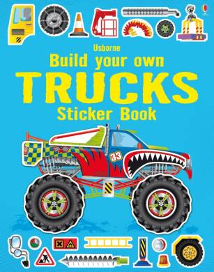 Build Your Own Trucks Sticker Book - 1