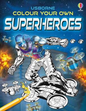 Colour Your Own Superheroes - 1