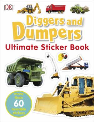 Diggers & Dumpers Ultimate Sticker Book - 1