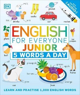 English For Everyone Junior 5 Words A Da - Dorling Kindersley