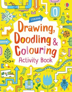 Drawing, Doodling And Colouring Activity Book - Usborne