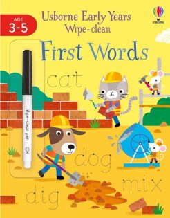 Early Years Wipe-Clean First Words - Usborne