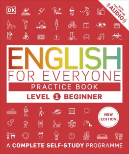 English for Everyone Practice Book Level 1 Beginner - Dorling Kindersley