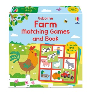 Farm Matching Games and Book - Usborne