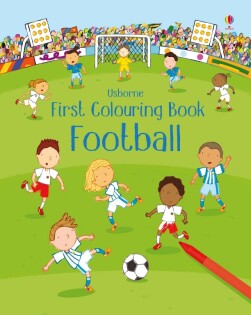 First Colouring Book Football - Usborne