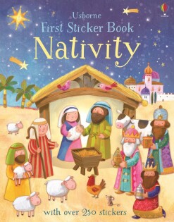 First Sticker Book Nativity - Usborne