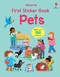 First Sticker Book Pets - Usborne