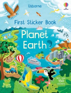 First Sticker Book Planet Earth - Usborne