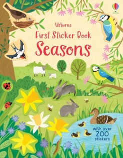 First Sticker Book Seasons - Usborne