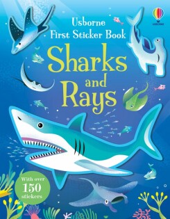 First Sticker Book Sharks and Rays - Usborne