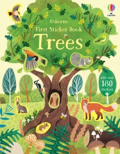 First Sticker Book Trees - Usborne