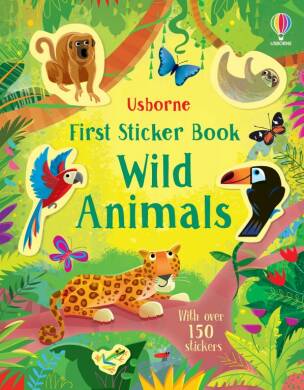 First Sticker Book Wild Animals - 1