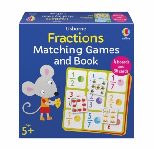 Fractions Matching Games and Book - Usborne