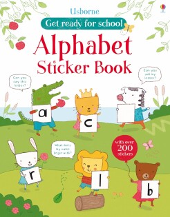 Grfs Alphabet Sticker Book - Usborne