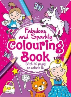 Fabulous and Sparkly Colouring Book - Bonnier Books