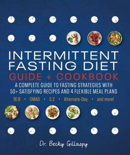 Intermittent Fasting Diet Guide and Cookbook - Dorling Kindersley