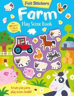 Felt Stic Farm Play Scene Book - Imagine That