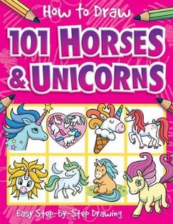 How To Draw 101 Horses & Unicorn - Imagine That