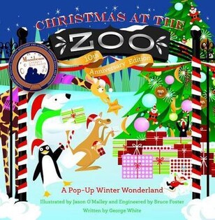 Christmas At The Zoo: A Pop-Up - Jumping Jack Press