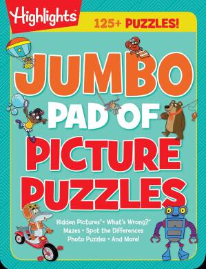 Jumbo Pad Of Pic Puzzles - 1