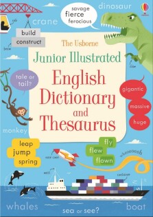 Junior Illustrated English Dictionary and Thesaurus - Usborne