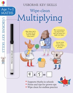 Ks Wipe-Clean Multiplying & Dividing 7-9 - Usborne