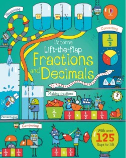 Lift-the-flap Fractions and Decimals - Usborne