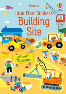 Little First Stickers Building Site - Usborne