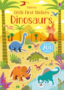 Little First Stickers Dinosaurs - Usborne