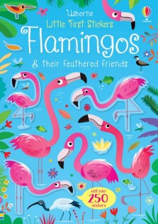 Little First Stickers Flamingos - Usborne