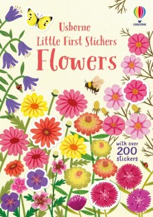 Little First Stickers Flowers - Usborne