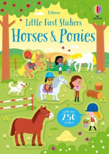 Little First Stickers Horses and Ponies - Usborne