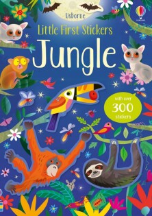 Little First Stickers Jungle - Usborne