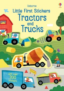 Little First Stickers Tractors and Trucks - Usborne