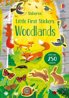 Little First Stickers Woodlands - Usborne