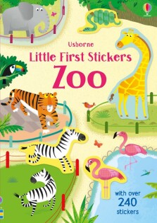 Little First Stickers Zoo - Usborne