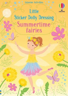 Little Sticker Dolly Dressing Summertime Fairies - Usborne