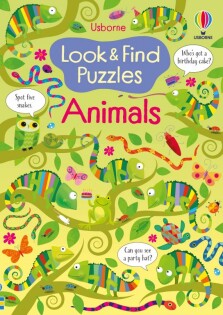 Look and Find Puzzles Animals - Usborne