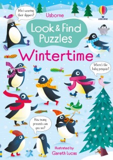 Look and Find Puzzles Wintertime - Usborne