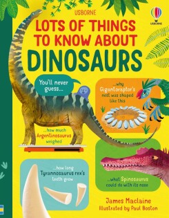 Lots of Things to Know About Dinosaurs - Usborne