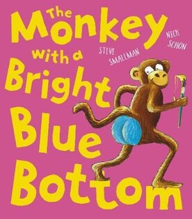 Monkey with a Bright Blue Bot - Little Tiger Books